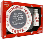 Holiday Santa’s Cookie and Milk Plate and Cup, Chalkboard Personalized Message with Included Chalk, Gift for Kids, Christmas Eve Tradition Play Set - Image 7