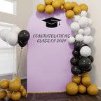 Neatsure Arch Backdrop Stand and Cover Set, 7.2FT Metal Photo Balloon Arch Backdrop Stand for Wedding Birthday Party Baby Shower Ceremony Graduation Decoration, Lilac - Image 5