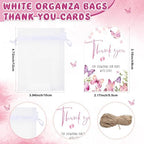 Pickmesh 50 Sets Butterfly Baby Shower Party Favors for Guests - Image 3
