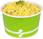 Karat [20oz - 600 ct] Paper Soup Bowls for Hot/ Cold Food - Ideal for Soup, NoodIes, Pasta and Snacks - Green - Image 5