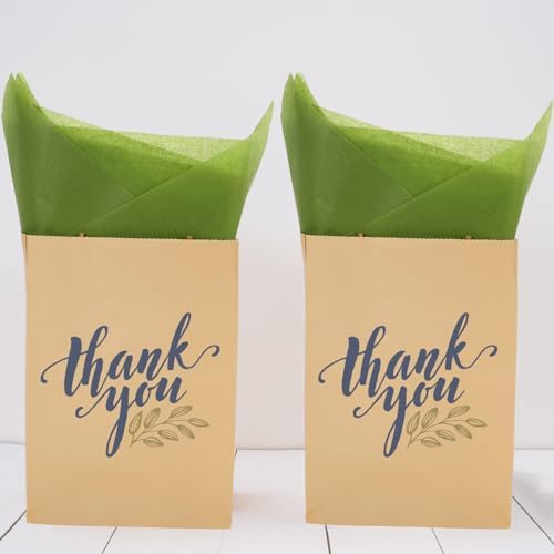 JarThenaAMCS 600 Sheets Sage Green Tissue Paper Green Gift Wrapping Paper Solid Color Decorative Art Tissue for DIY Crafts Birthday Baby Shower Party Home Decor, 14 x 20 Inch - Image 7