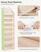 STORAGE MANIAC Over Door Organizer Hanging Shelves Large Clear Deep Pockets - Image 4