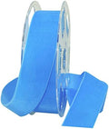 Morex Ribbon 012 Nylvalour Swiss Velvet Ribbon, Copenhagen Blue by MorexRibbon