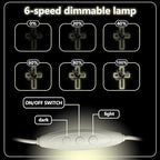 Cross Neon Sign, Jesus Led Neon Light Signs for Wall Decor Christian Light up Sign Lamp Wall Art for Bedroom Home Christ Church Easter Religious Events Gift Dimmable USB Powered(15.8"*11.6") - Image 4