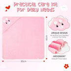 Defresit 13Pcs Baby Shower Gift, Baby Girl Gift Basket - Image 5