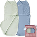Momcozy Swaddles for Newborns, Quiet Fastener Swaddle for Infant 0-3 Months by Momcozy