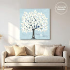 MuralMax Personalized Wedding Signing Tree Canvas Guest Book Wall Art - Image 7