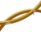 5.02Ft High Wedding Round Hoop Backdrop Stand, Detachable 4 Tier Gold Metal Wedding Arch for Photo Booth Background, Aisle Decor, Stage Display, Party, Birthday (US Stock) (Gold) - Image 5
