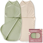 Momcozy Swaddles for Newborns, Quiet Fastener Swaddle for Infant 0-3 Months by Momcozy