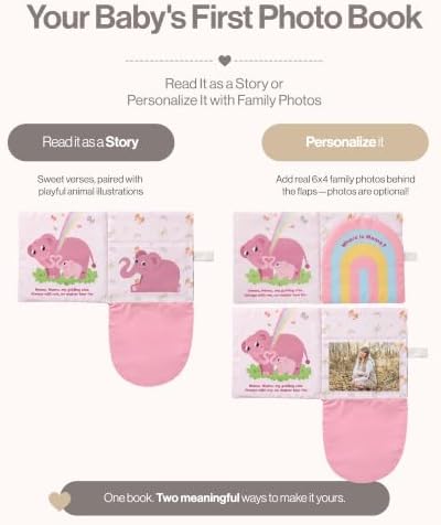 Baby Photo Albums, Interactive Peekaboo Books for Babies - Image 3