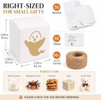 ReliThick 50 Set Halloween Candle Gift Boxes for 4-10 oz - Image 2