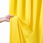 Yellow Backdrop Curtains 10ftx10ft Birthday Polyester Photo Drapes - Image 6