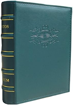 Vintage Pocket Photo Albums Hold 4 x 6 Photos 200pcs (Green) by Unknown