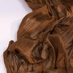 DeZerlor Brown Cheesecloth Table Runners 10 Pack Fall Runners - Image 3