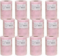 Expo International Decorative Matte Tulle, Roll/Spool of 6” X 100 Yards, Lightweight Polyester Tulle Fabric for Tutus, Costumes, and Party Decorations, Washable, Easy-to-Use, Pack of 12, Light Pink by ExpoInternational