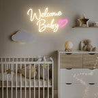 Welcome Baby Neon Sign Dimmable Switch Welcome Led Signs for Wall Decor - Image 5