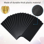 32 Pack Black Plastic Tablecloth for Rectangle Tables, Premium Decorative Black Disposable Table Cloths for Parties, Bulk Rectangle Party Table Cover for Birthday, Wedding, Anniversary, 54 x 108 Inch - Image 4