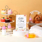12 Set Bottle Chug Baby Shower Games Favors Funny Diaper Change Game Including Plastic Baby Bottles Chug Disposable Diapers Themed Sign for Gender Reveal Party Supplies(Pink,Flower) - Image 6