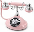 Audio GuestBook Wedding Phone - Vintage Retro Telephone Voicemail Recorder, 8GB Digital Voice Message Keepsake for Reception, Bridal Shower & Party Events(Pink) by Unknown
