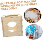 Wood Balloon Sizer Box Template with 9 Holes and Size Marker - Image 5
