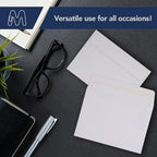 MOS White RSVP Envelopes A1 4Bar (3.625 x 5.125 Inch) 500 Pack, Self-Seal Heavyweight for 3.5 x 5 Cards, Thank You Notes, Gift Cards, Wedding Response Cards, Note Cards - Image 5