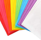 Tomnk 32pcs Party Favor Bags 8 Colors Goodie Rainbow Paper Bags Bulk with Handles for Birthday Party, Candy ,Small Gift and Bridal Shower - Image 5
