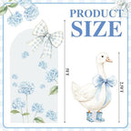 Novabright 2 Pcs One Silly Goose Party Decoration Blue Bow 5ft/2.5ft - Image 6