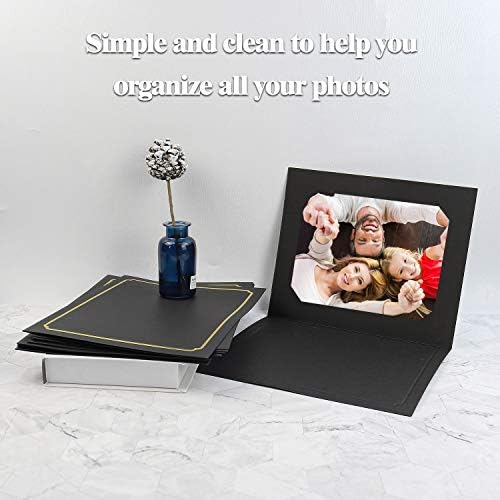 Golden State Art, Paper Photo Folders, for 6x8 or 8x10 Picture, 100 Pack - Image 6