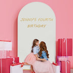 Neatsure Arch Backdrop Stand and Cover Set, 7.2FT Metal Photo Balloon Arch Backdrop Stand for Wedding Birthday Party Baby Shower Ceremony Graduation Decoration, Ivory - Image 6