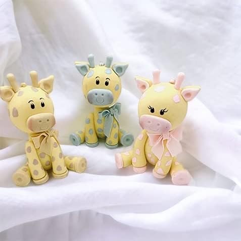 Party Decoration Baby Giraffe Cake Topper Centerpiece Baby Shower 1 piece - Image 2