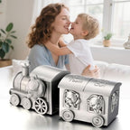 Silver Tooth Holder My First Tooth and Curl Keepsake Box Set for Child Kids - Image 6