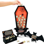 Gothic Halloween Wedding Guest Book Alternative Coffin Drop Box Skull by Handmade