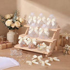 Vesici 20 Sets Baptism Party Favors for Guests Crystal Candy Bowl, White - Image 4
