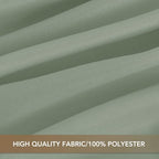 sancua Tablecloths Rectangle, 6 Pack Table Cloth for 8 Foot Tables, Sage Green - Image 6