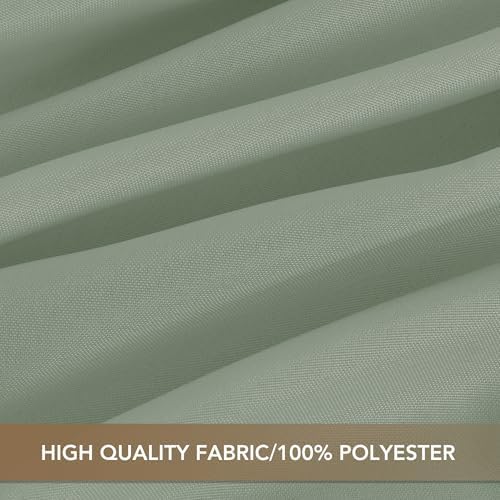 sancua Tablecloths Rectangle, 8 Pack Table Cloth for 6 Foot Tables, Sage Green - Image 6