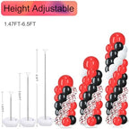 Balloon Column Stand Kit, 2 Sets with 100 Balloons & Adjustable Bases - Image 3