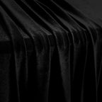 Black Velvet Ruffle Tablecloth, 60 x 120 Inch Rectangular - Image 5