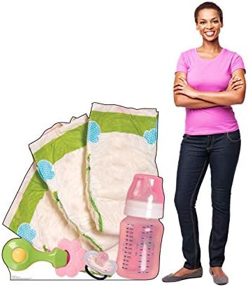Cardboard People Baby Shower Cardboard Cutout Standup - Image 3