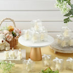 Hoolerry 30 Pcs Mini Bear Candle Baby Shower Party Favor Gift, White - Image 3