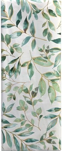 Jillson & Roberts 20" x 30" Printed Gift Tissue, Elegant Leaves (24 Folded Sheets) - Image 2