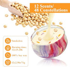 48PCS Scented Candles Gift Set Long Lasting Soy Wax Aromatherapy Candles for Home Wedding Baby Shower Bridal Party Favors Christmas Birthday Gifts for Women (Colorful) - Image 3