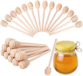 100 PCS Wooden Honey Sticks Dipper 6 Inch, Mini Honeycomb Honey Stirrer by CJFocus