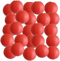 12in Chinese Style Paper Lanterns, a Whole Box of 150pcs, Suitable for Party Decoration (red) by FOCLOVER