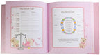 Christian Art Gifts Girl Baby Book of Memories Pink Keepsake Photo Album | Our Baby Girl Memory Book with Bible Verses, First Year (Pack of 2) - Image 4