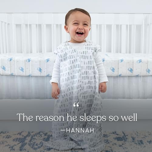 HALO SleepSack, 100% Cotton Wearable Blanket, Swaddle Transition Sleeping Bag, TOG 0.5 - Image 3