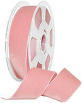 Morex Ribbon Ribbon, Nylon, 1 1/2 inches by 11 Yards, Dusty Rose, Item 01240/10-623 Nylvalour Velvet, 1 1/2" x 11 yd, by MorexRibbon