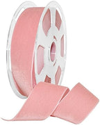 Morex Ribbon Ribbon, Nylon, 1 1/2 inches by 11 Yards, Dusty Rose, Item 01240/10-623 Nylvalour Velvet, 1 1/2" x 11 yd, by MorexRibbon
