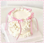 200pcs Bowknot Cake Toppers Satin Ribbon Bow Picks - Image 3