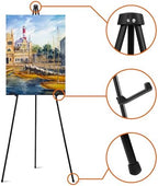 ARTASY 63" Easel Stand for Wedding Signs, Black, 3 Packs with Carry Bags - Image 6
