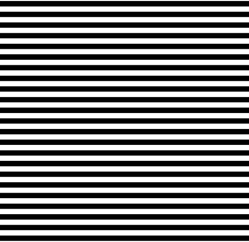 Jillson Roberts Gift Wrapping Paper, Black White Stripe (8 Rolls 5ft x 30in) by JillsonRoberts
